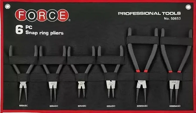 6Pcs CirClip Pliers Set – 50653 ( FORCE )