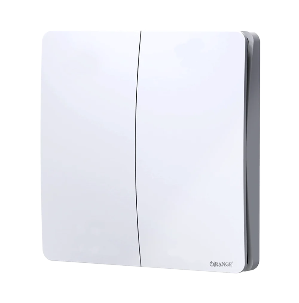 2Gang RF Kinetic Switch (IP67) White