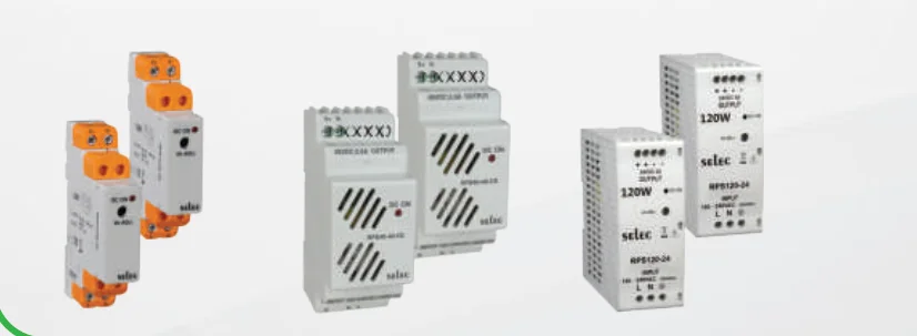 Selec Rail Mount Power Supplies