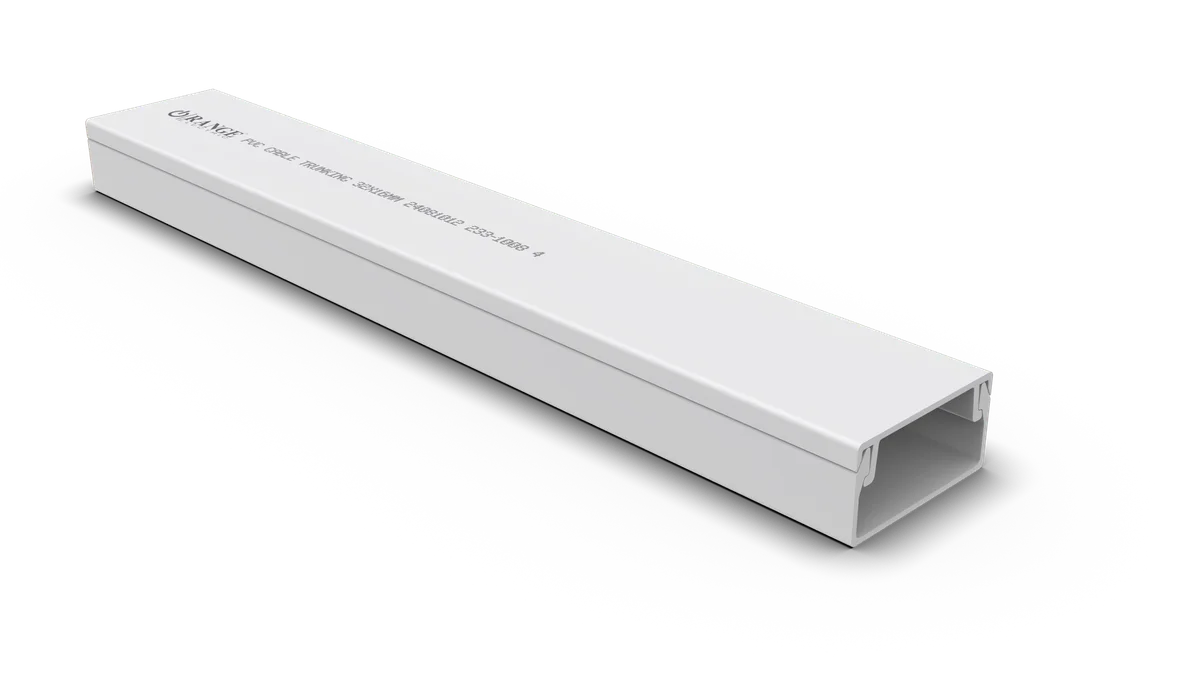 32mmX16mm uPVC Cable Trunking