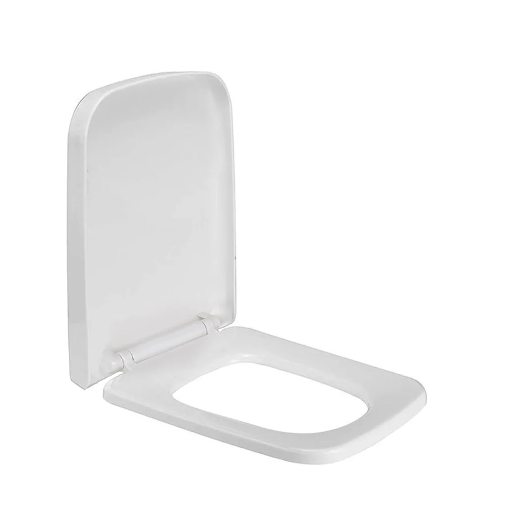 TOILET SEAT COVER PLASTIC OVEL 910A WHITE
