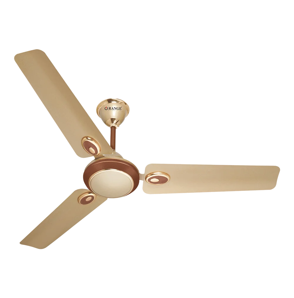 56" Decorative Ceiling Fan 70Watt - Beige Brown