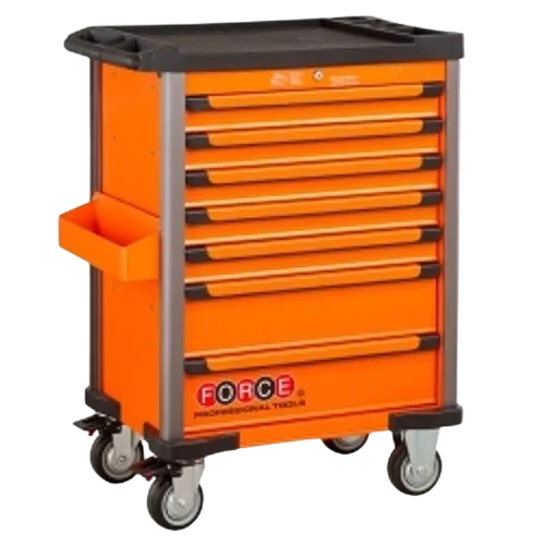 Practical 7 Drawer Tools Trolley, Empty – 10217A ( FORCE )