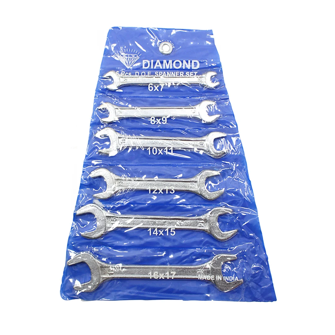 COM.SPANNER DIAMOND 6PCS (6 – 17) mm