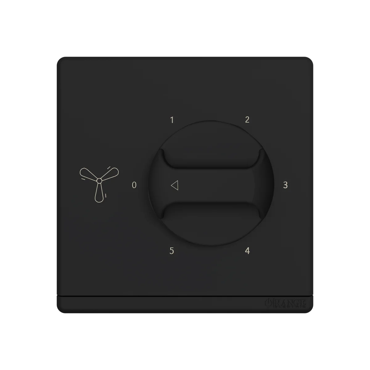 ODESSA 90Watt 5Step Fan Speed Controller Black Matte