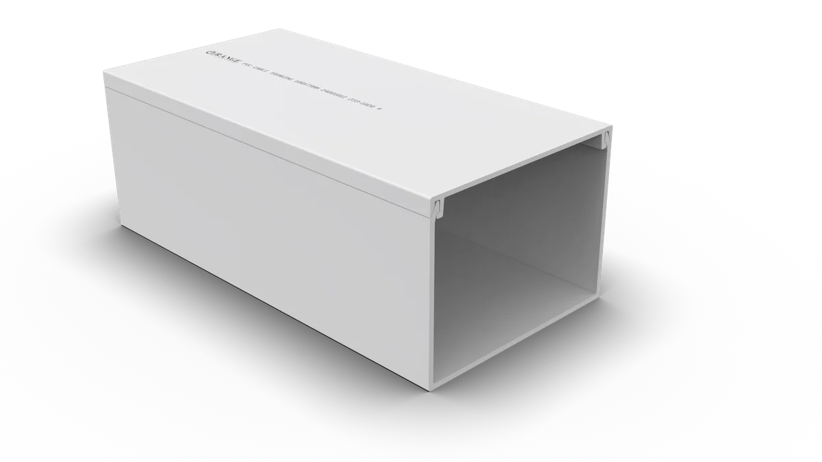 100mmX75mm uPVC Cable Trunking