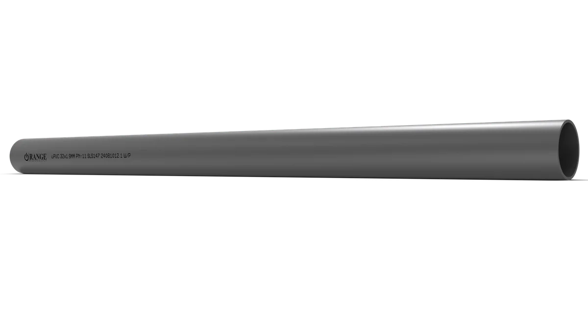 32mm / 1" uPVC Pressure Pipe PNT11 PE