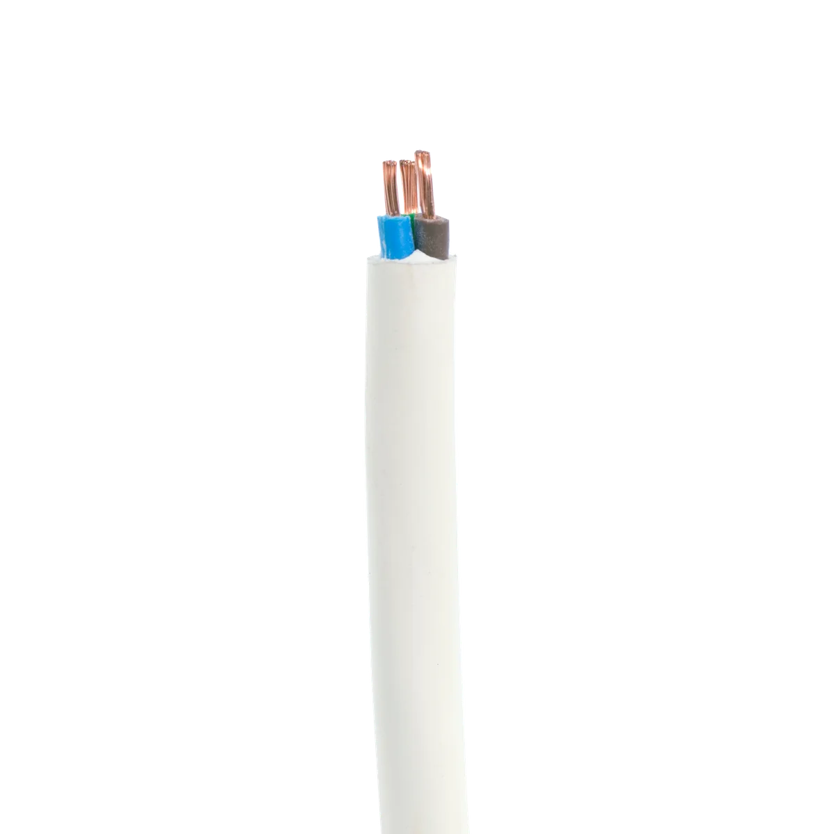 3CX0.75mm2 (24/0.20) CU/PVC/PVC Flexible Cable White