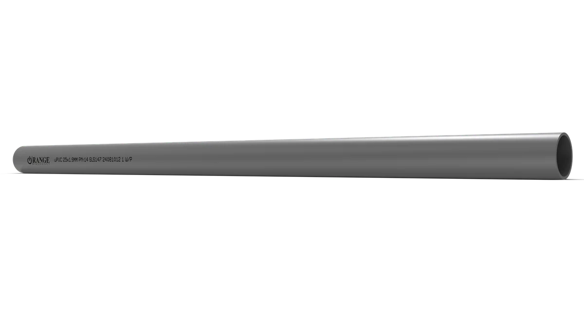 25mm / 3/4" uPVC Pressure Pipe PNT14 PE