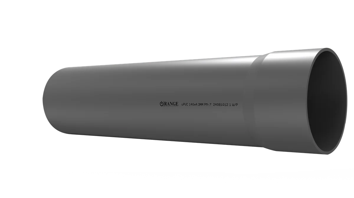 140mm / 5" uPVC Pressure Pipe PNT7 SS