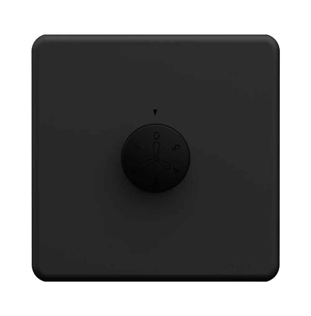 ENIGMA 90Watt 5Step Humfree Fan Controller Gunmetal (British Standard)