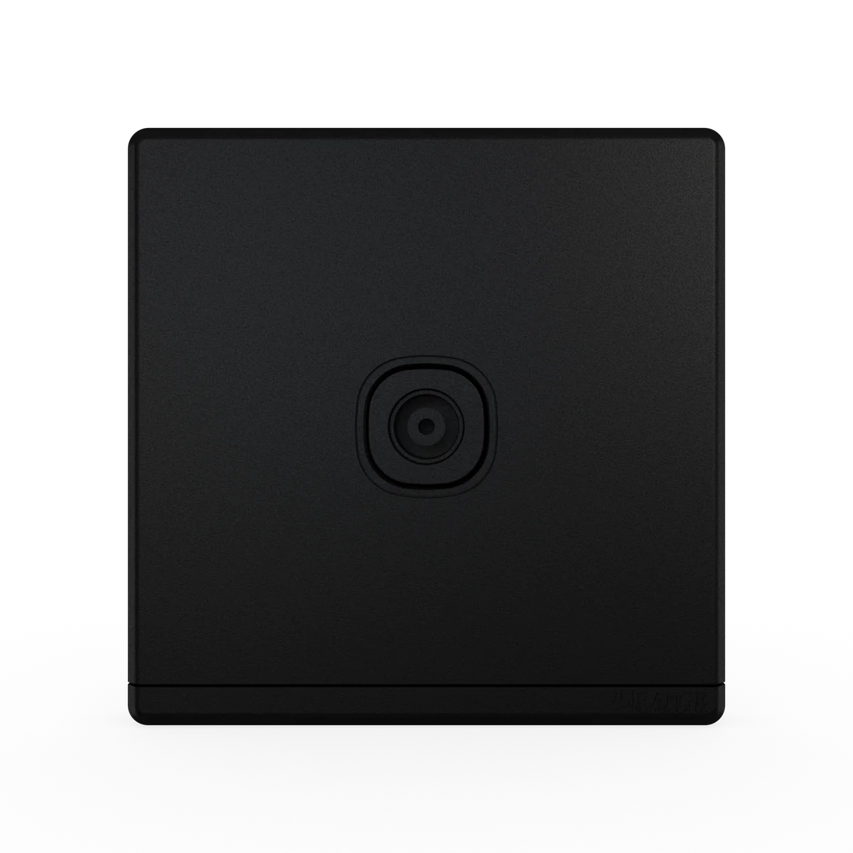ODESSA 1Gang TV Co-Axial Outlet (75Ohm) Pearl Black