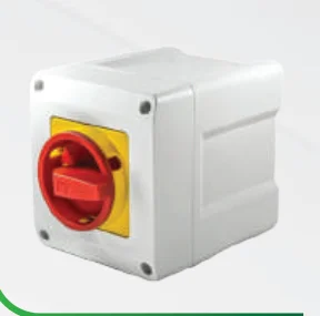Emas 50-63A IP65 Cam Switch Boxes with 3-4 Contacts