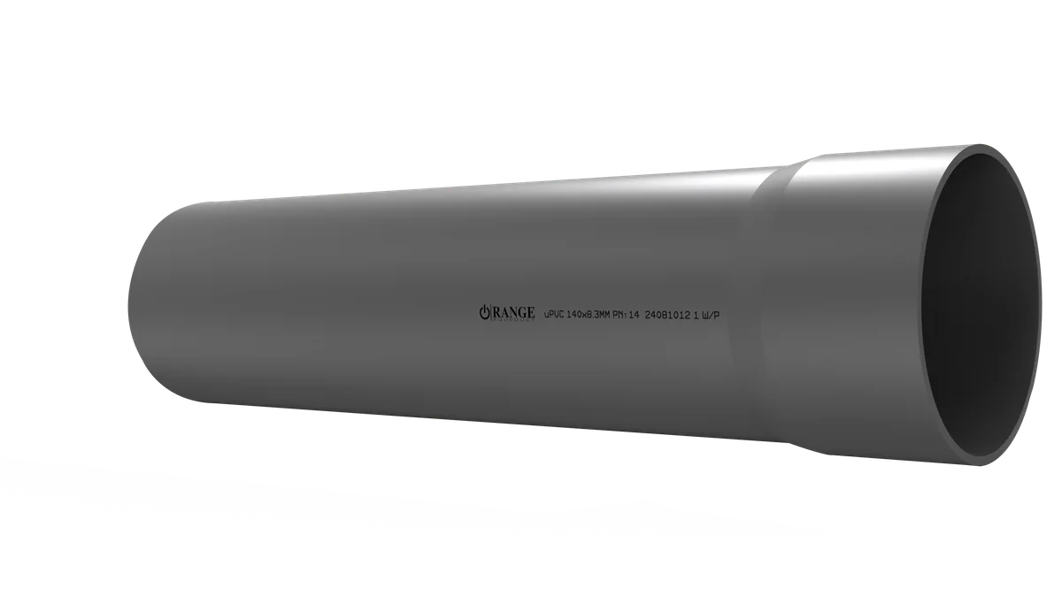 140mm / 5" uPVC Pressure Pipe PNT14 SS