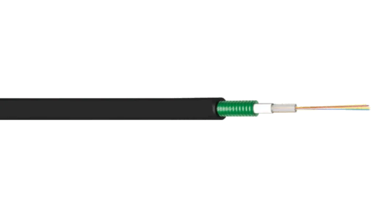 12 core MM outdoor armoured cable OM3