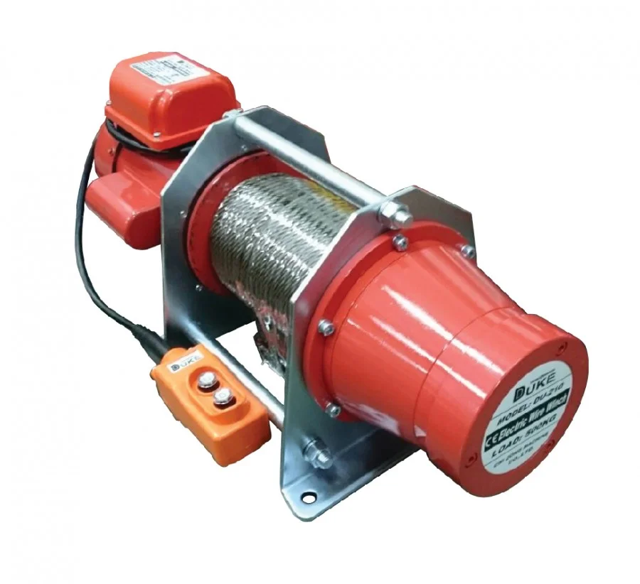 Electric Wire Rope Winch 500Kg – DU-210 ( DUKE )