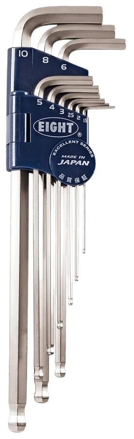 BALL END ALLEN KEY SET 1.5-10mm – TLS-9N ( EIGHT )