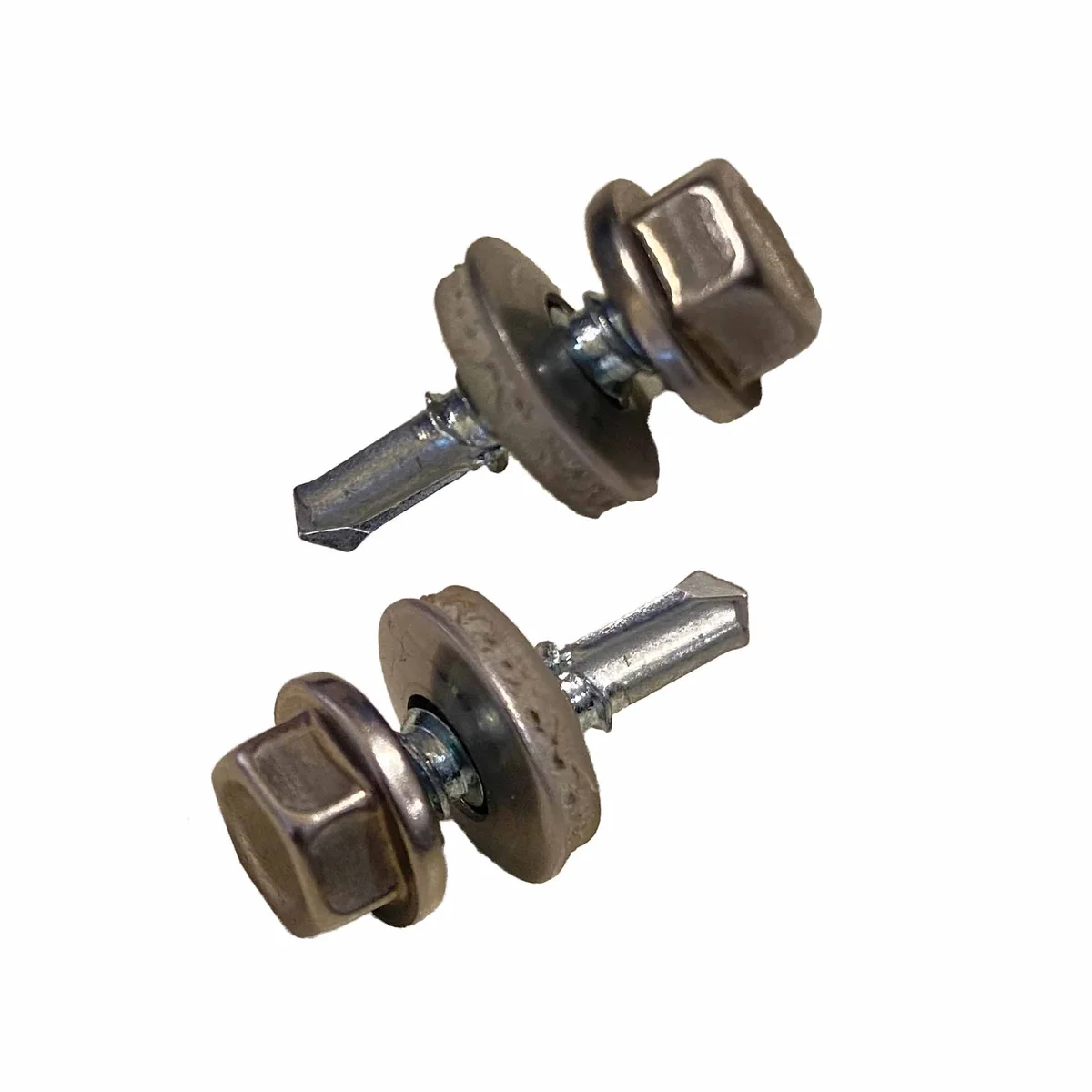 Amano wall-cladding self-tapping screws with stainless steel cap