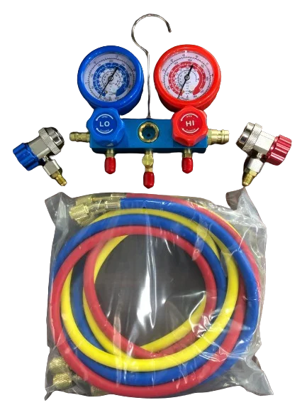 Manifold Gauge Set Brass Valve Body -0213 ( UWELD )