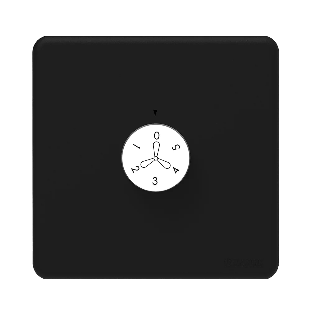 ENIGMA 90Watt 5Step Humfree Fan Controller Pearl Black (British Standard)