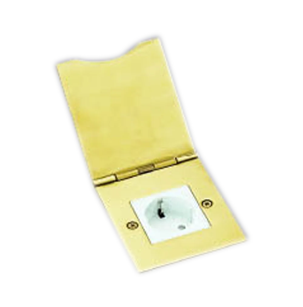 SPARTA Empty 2 Module Desktop Open Flat-Plate with Box 81x102mm - Gold - without modules