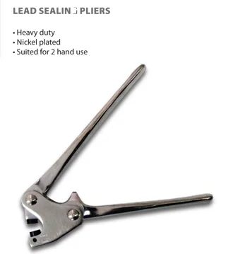 Lead Sealing Plier 170mm ( HUNTER )