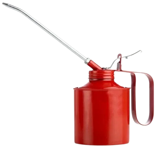 Red Tin Oil Can ( STAR )