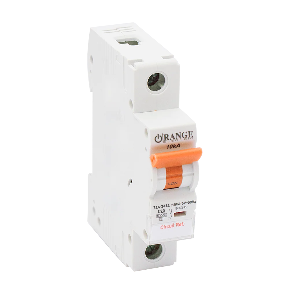 10KA 20Amp. 1Pole, Type C, 240/415V, 10kA MCB