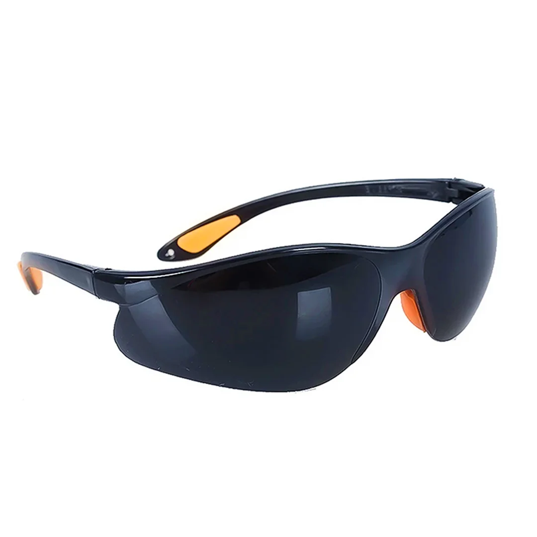 SAFETY BLACK GLASS BLK & ORG FRAME 14668-8 CHINA