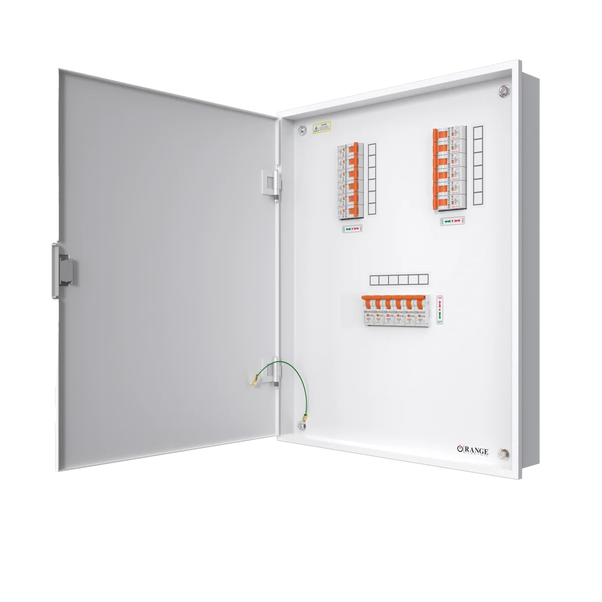 12Way Vertical TPN Double Door Metal Distribution Box