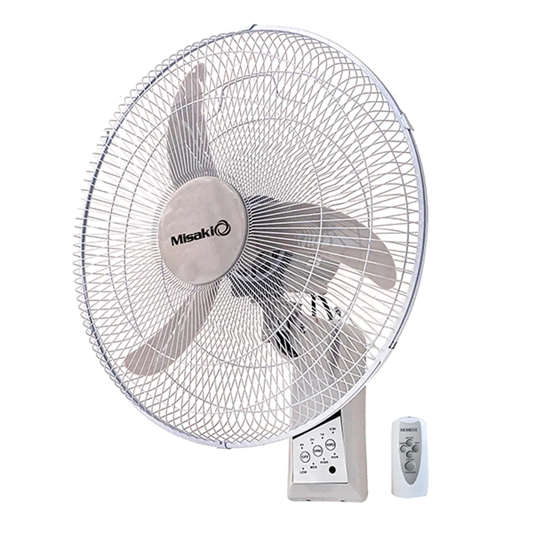 FAN WALL MISAKI 3B W/REMOTE ALUMINIUM MOTOR WF – 1802R