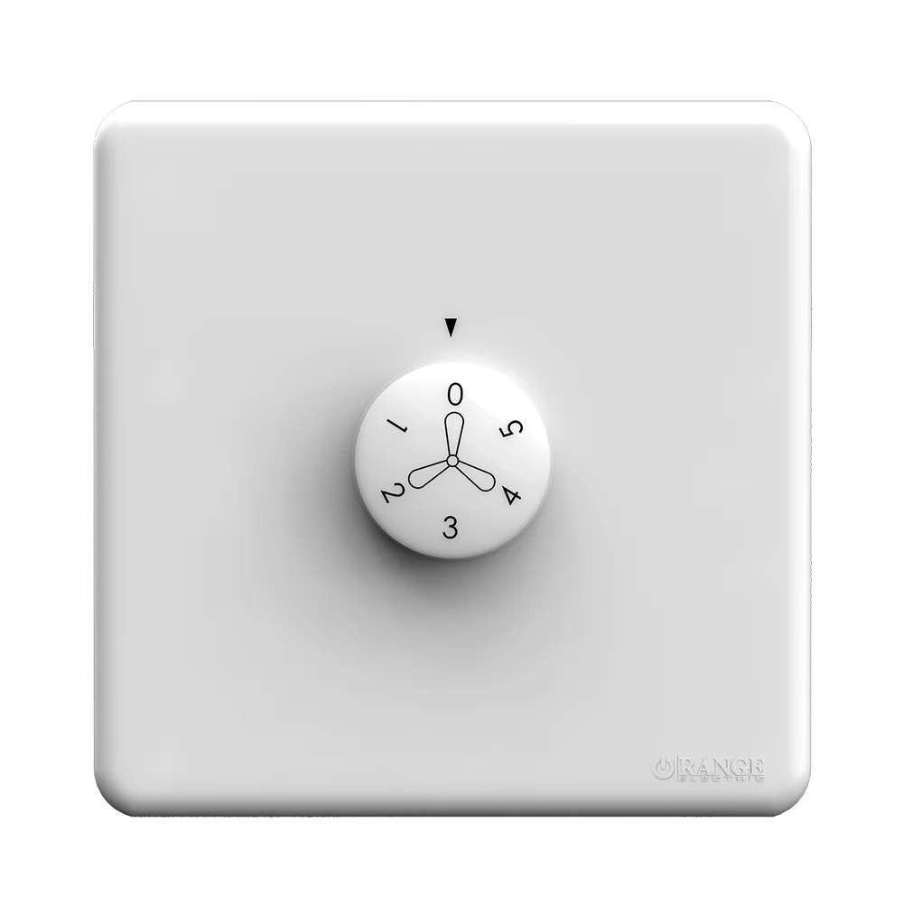 ENIGMA 90Watt 5Step Humfree Fan Controller Classic White (British Standard)
