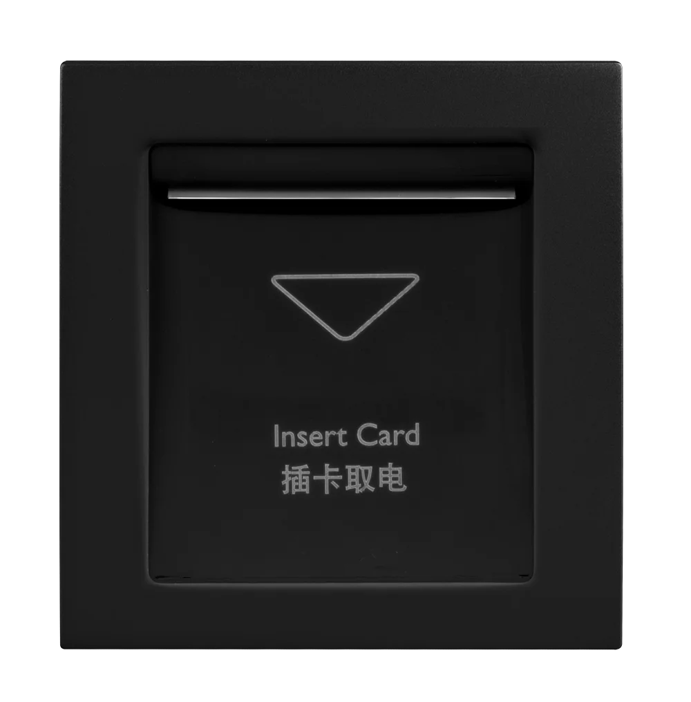 VIRAGO Electronic Key Card Switch Black