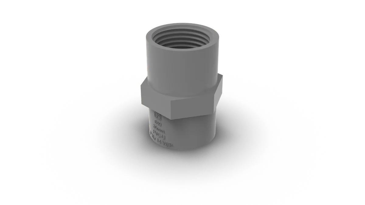 25mm / 3/4" uPVC Faucet Socket PNT 11