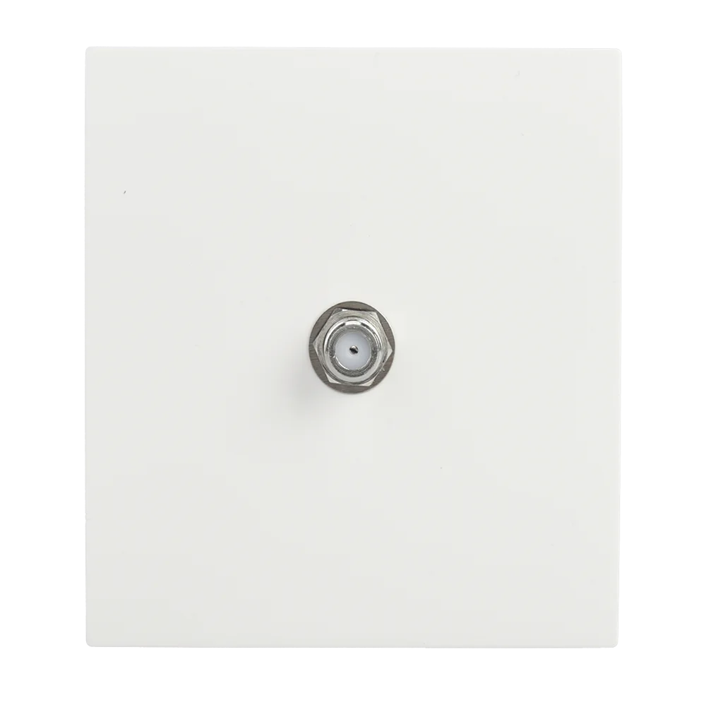 VIRAGO 1Gang ETV Outlet White