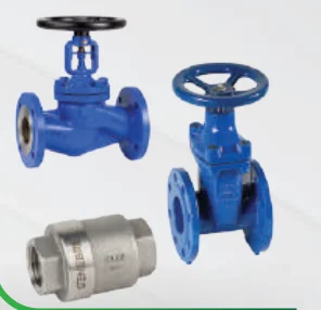 Genebre Check, Globe and Gate Valves