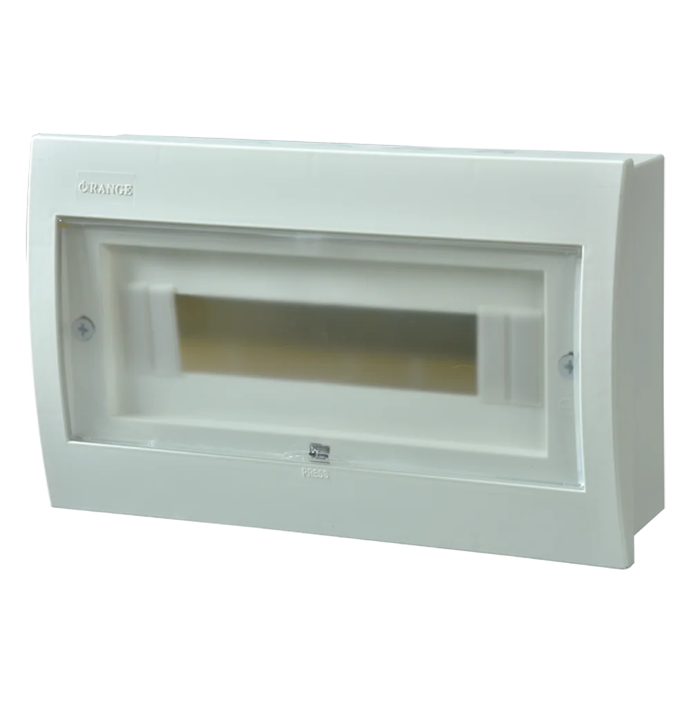 18Way Sunk-Mounting Distribution Box 425x220x77mm (with Screw type Terminals) White