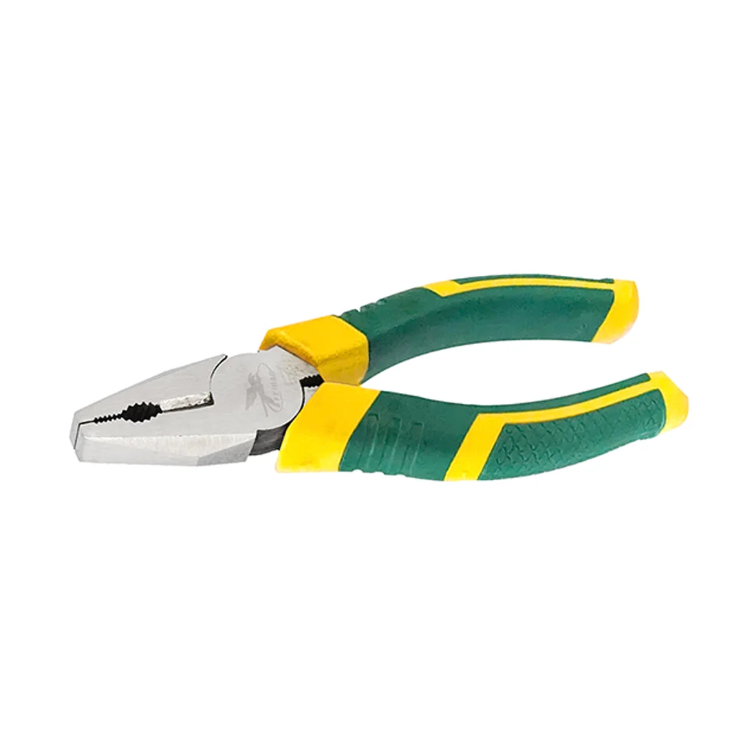 FEIBAO COM.PLIER GRN & YLW EUROPEAN TYPE