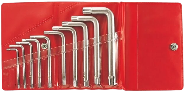 TORX® WRENCH VINYL POUCH SET – TXL-10 ( EIGHT )