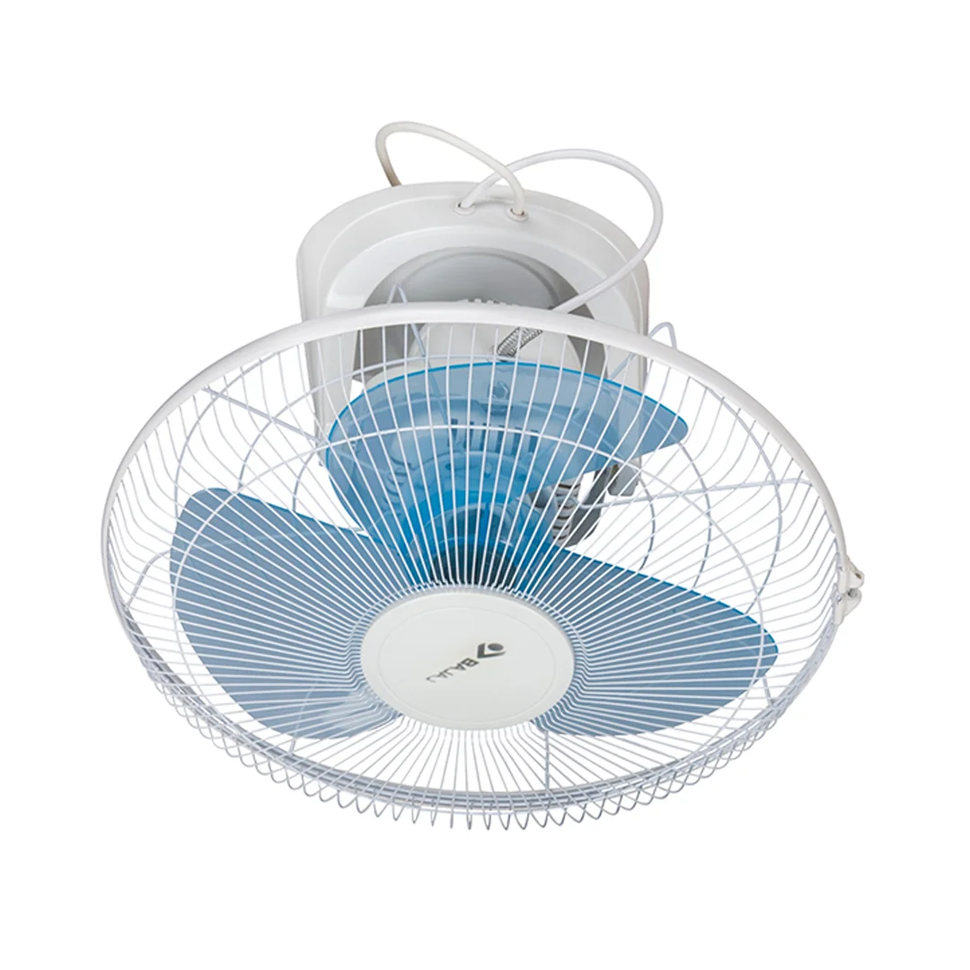 BAJAJ ORBIT (CABIN) FAN GYRONETIC3B WHT & BLE 16” – 400mm / 55W