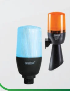 Emas M22 LED Beacons 55mm and IT Series Buzzer LED Horns 70mm