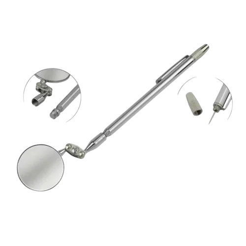 Magnetic Pick Up Tool With Mirror & Needle – 617 ( FORCE )