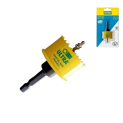 H.S.S HOLESAW CUTTER FOR CORDLESS – 1/4″ HEX.SHANK ( ULTRA )