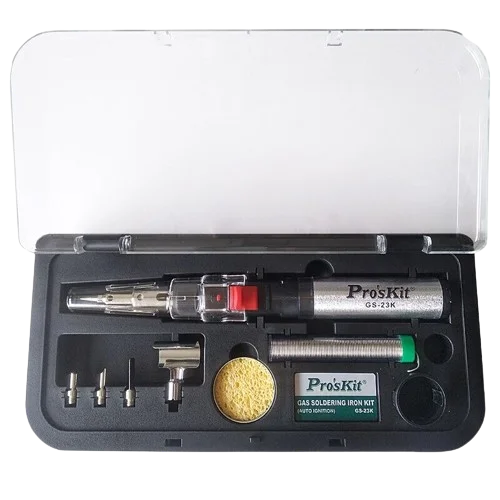 Gas Soldering Iron Kit-Auto Ignition – GS-23K ( PROSKIT )