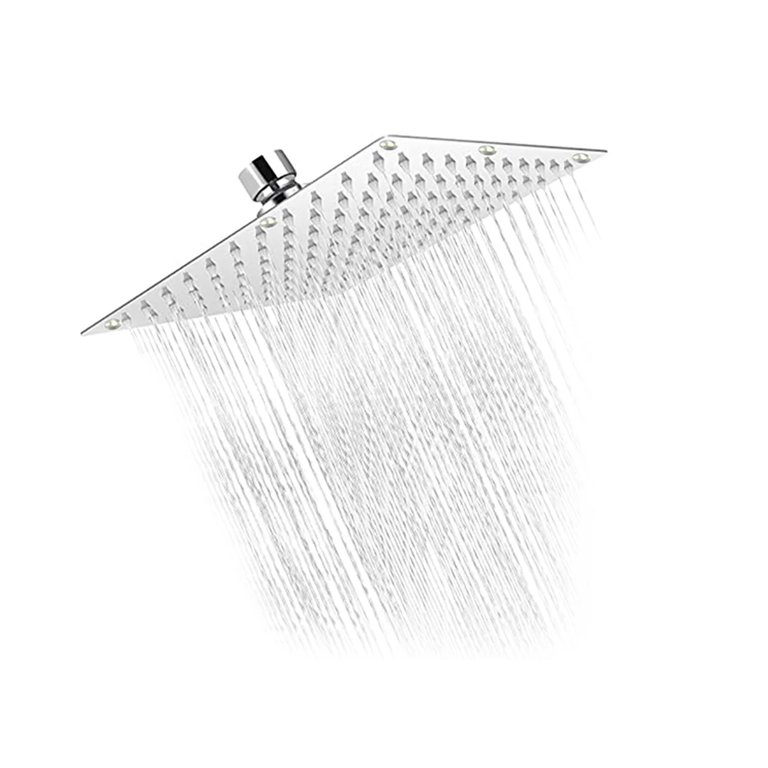 SHOWER HEAD WITH ARM SQUARE SS HIGH QUALITY CHINA