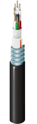 12 core SM outdoor armoured cable OS2
