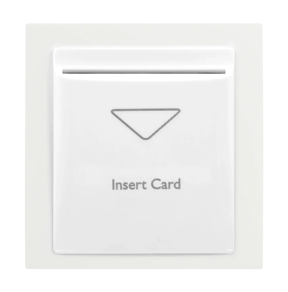 VIRAGO Electronic Key Card Switch White