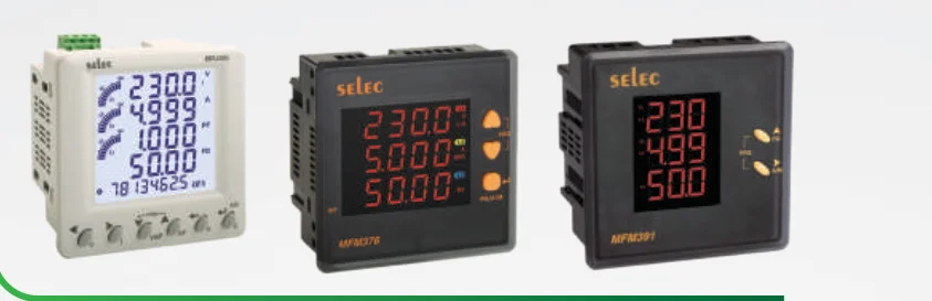 Selec Panel Mount Meters