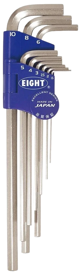LONG HEX KEY ( ALLEN KEY ) SET – LHS-9N ( EIGHT )