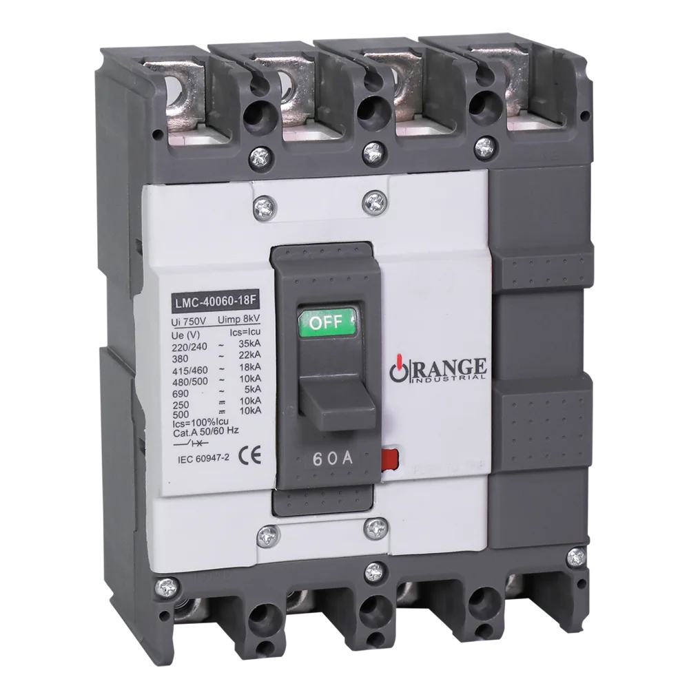 100Amp. 4Pole MCCB 18kA - Fixed Type